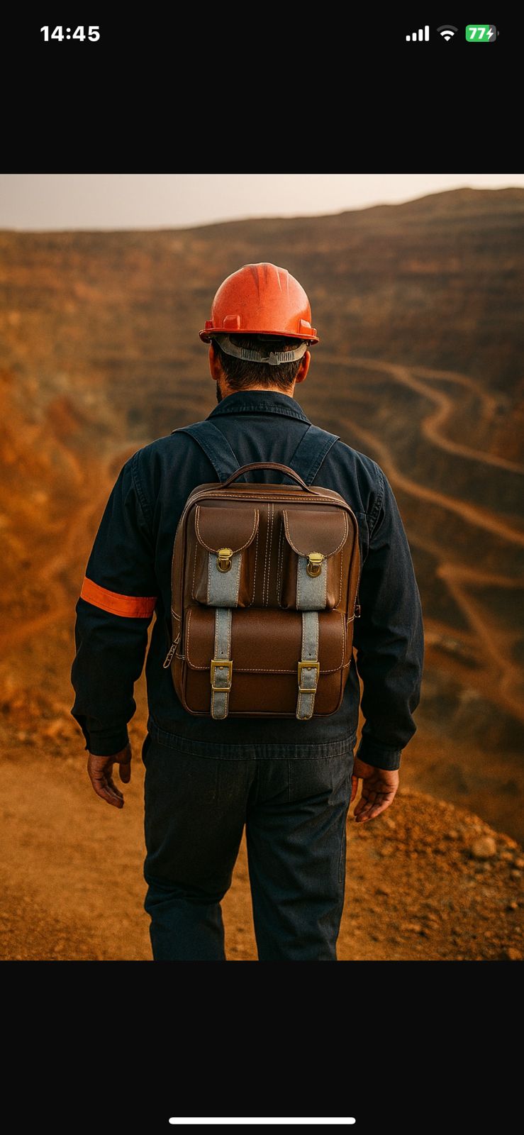 MOCHILA MINERA PB | Modelo "M-101" - Imagen 2